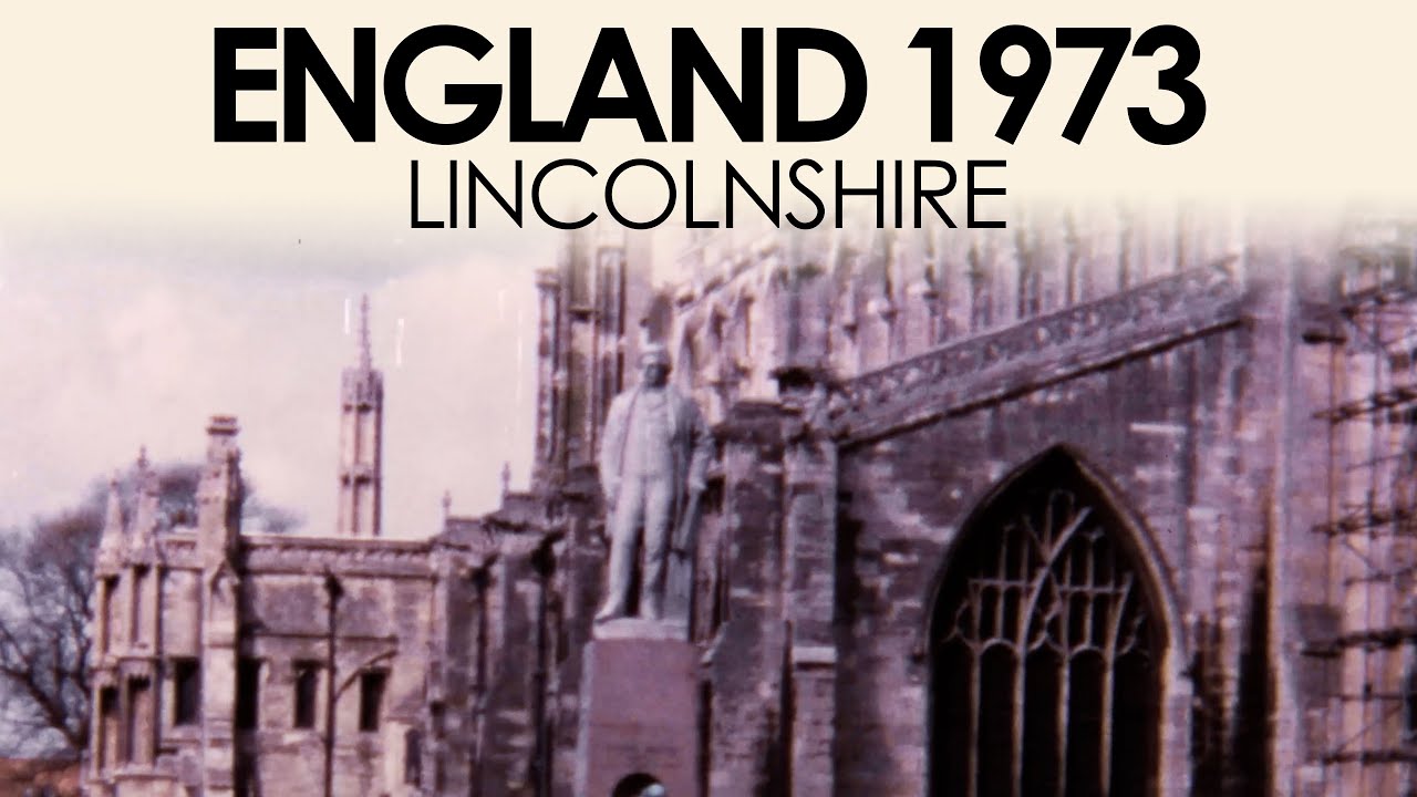 Archive footage of Lincolnshire in the 1970s | England old footage