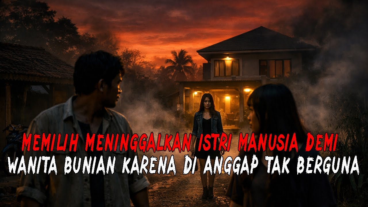 MEMILIH MENINGGALKAN ISTRI MANUSIA DEMI WANITA BUNIAN KARENA DI ANGGAP TAK BERGUNA