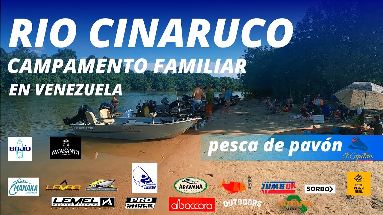 PESCA DE PAVÓN EN FAMILIA/RIO CINARUCO/CAMPAMENTO EN VENEZUELA/ DICIEMBRE 2024
