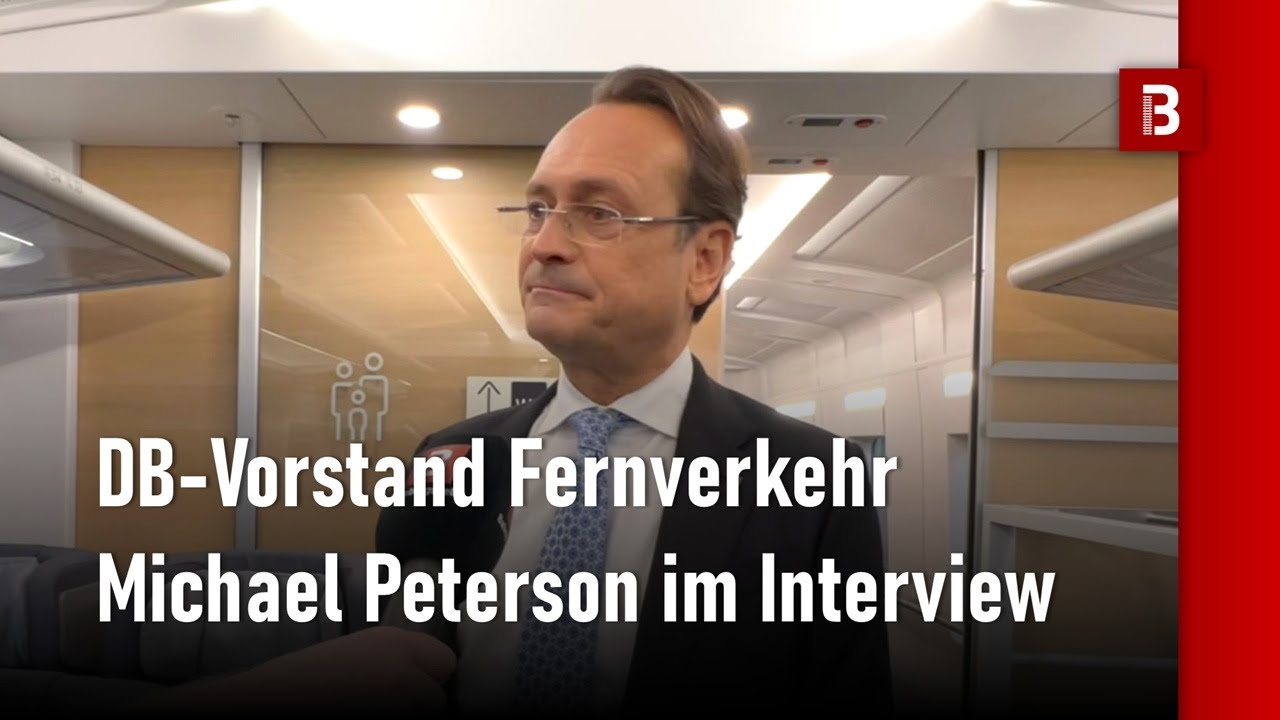 Michael Peterson, Bahnvorstand Personenfernverkehr, über den neuen ICE L
