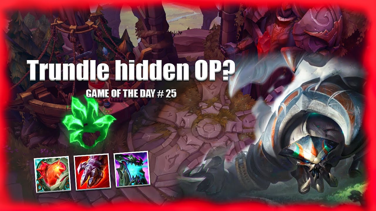 Trundle geht komplett crazy | Game of the Day #25 | Jungle Solo Que | #skarner