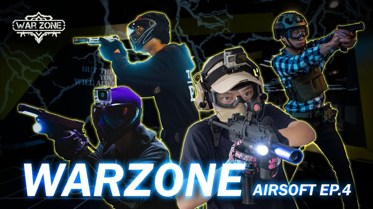 Airsoft Funny Moments at WarzoneHK | 打到爆晒粗!? | 香港 CQB Airsoft -Airsoft EP.4 #airsoft #cqb