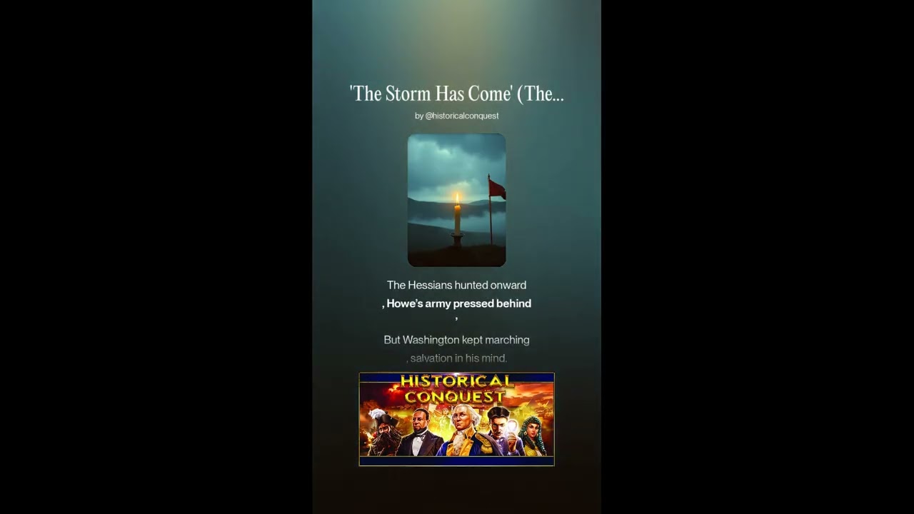 'The Storm Has Come' (The Story of the Early New York and Jersey Campaign (1776))