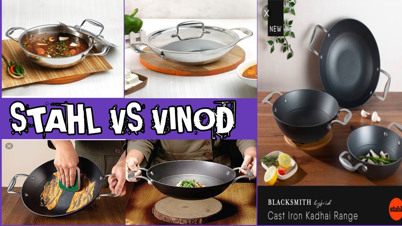 Vinod Triply Kadai 🥘 Stahl Cast Iron kadai 🍳Deep Kadhai 🍲Triply Kadai Review 🍱 Prestige