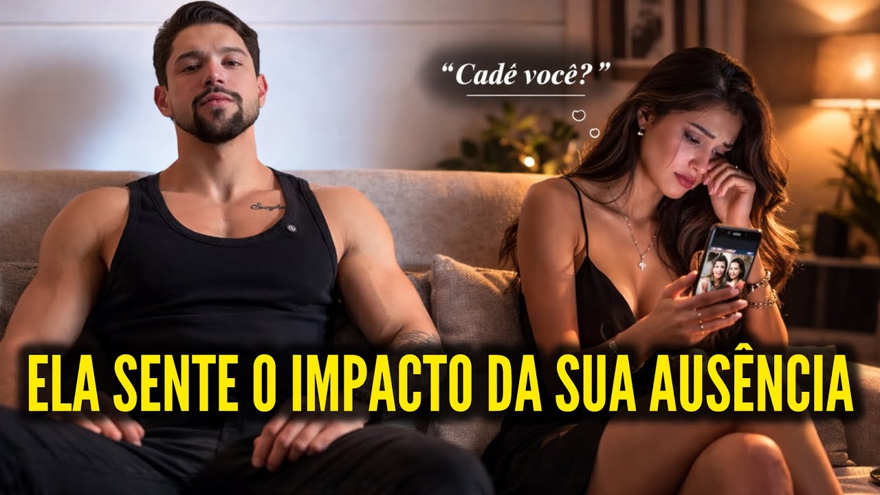 Ela sente o IMPACTO da sua AUSÊNCIA