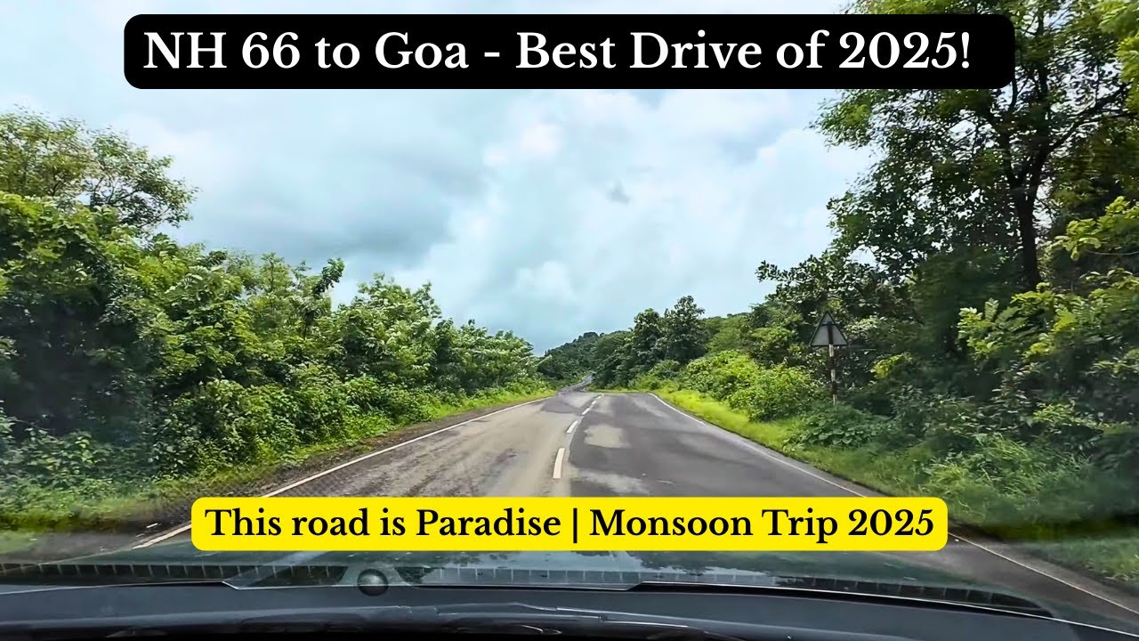 NH 66 to Goa Road | The Best & Worst Roads Guide | 🌧️ Monsoon Drive 2025