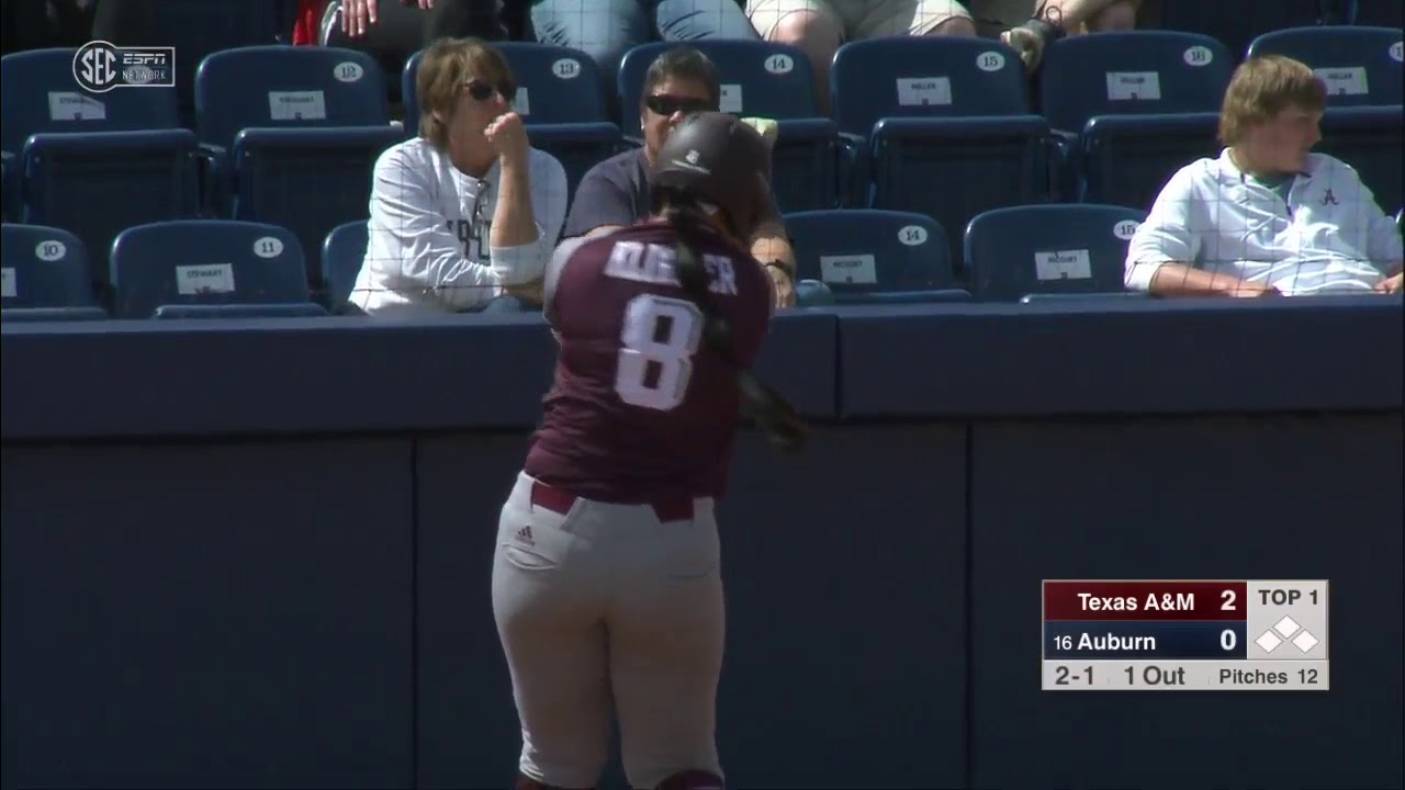NCAA Softball 2019 :  Texas A&M vs  #16 Auburn Mar 17