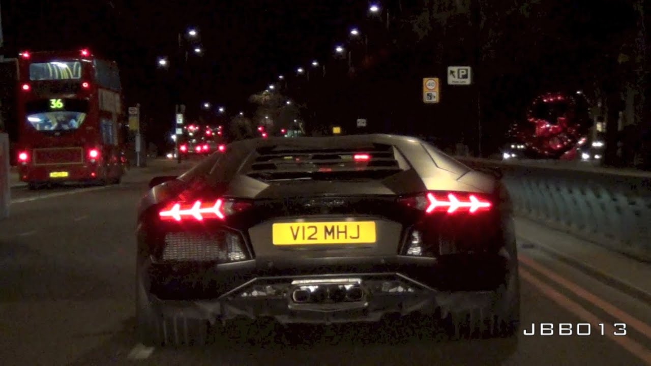 Lamborghini Aventador w/Capristo BRUTAL Downshifts, Revs and Pursuit