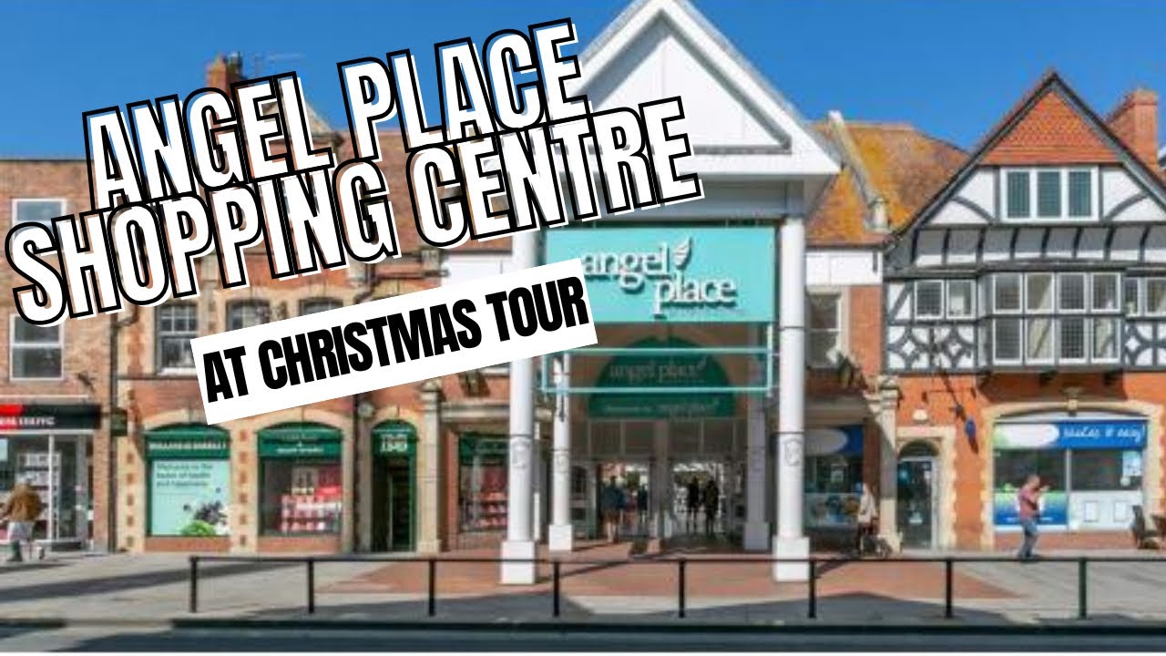 ANGEL PLACE SHOPPING CENTRE IN BRIDGWATER AT CHRISTMAS TOUR, December 2024