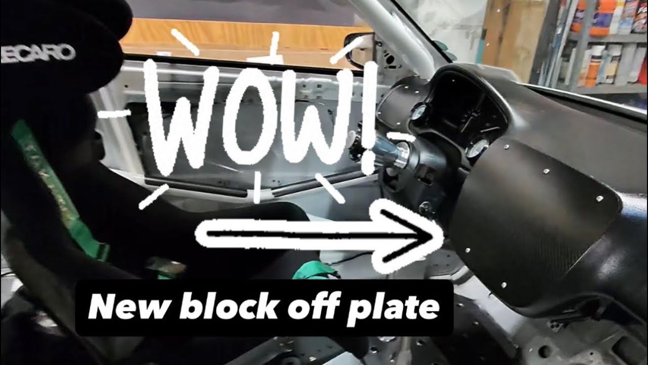 EK Civic dash block off plates