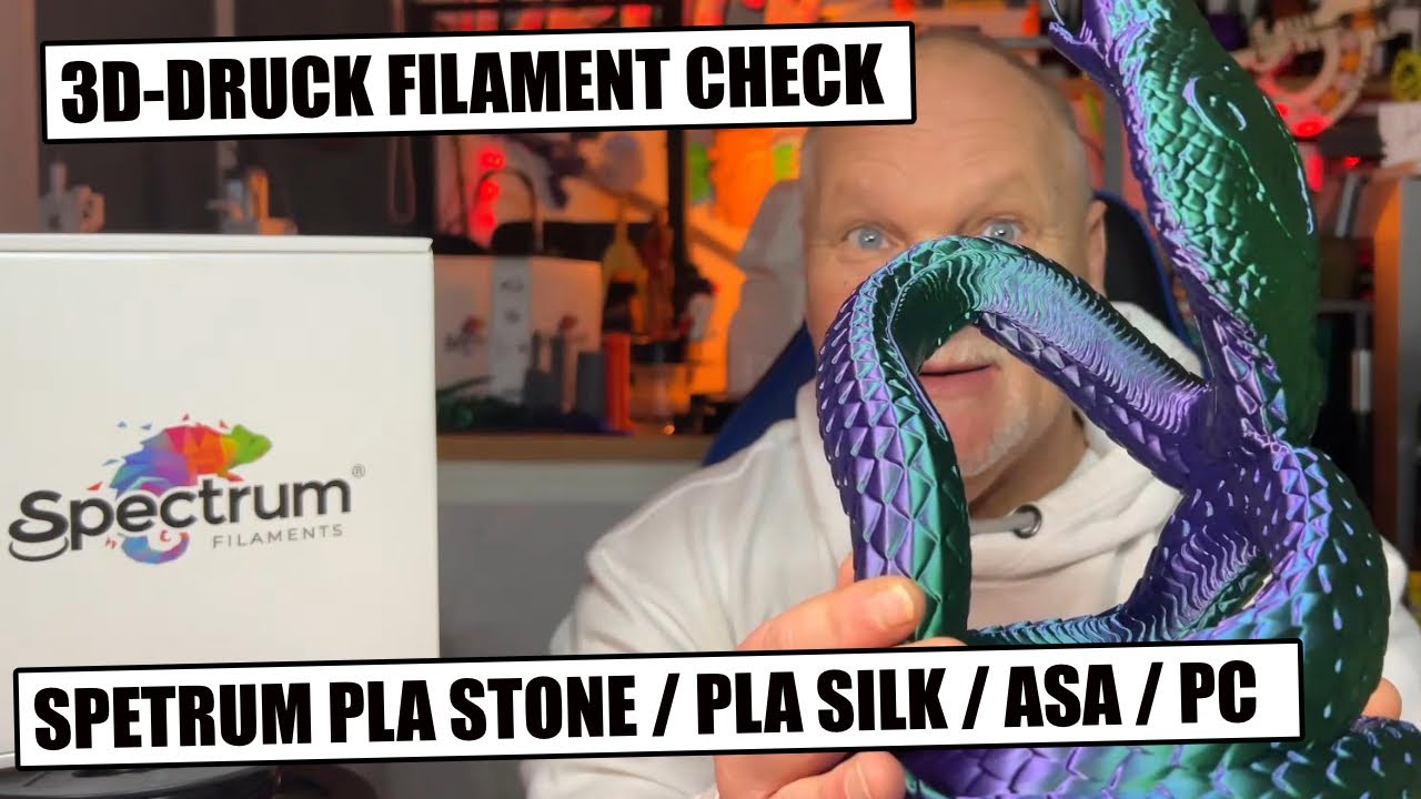 Spectrum Filamente getestet: Qualit&auml;t, Eigenschaften und Druckergebnisse!