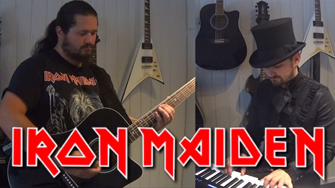 Wasted Years (Iron Maiden Cover) | Marius & Peter Danielsen