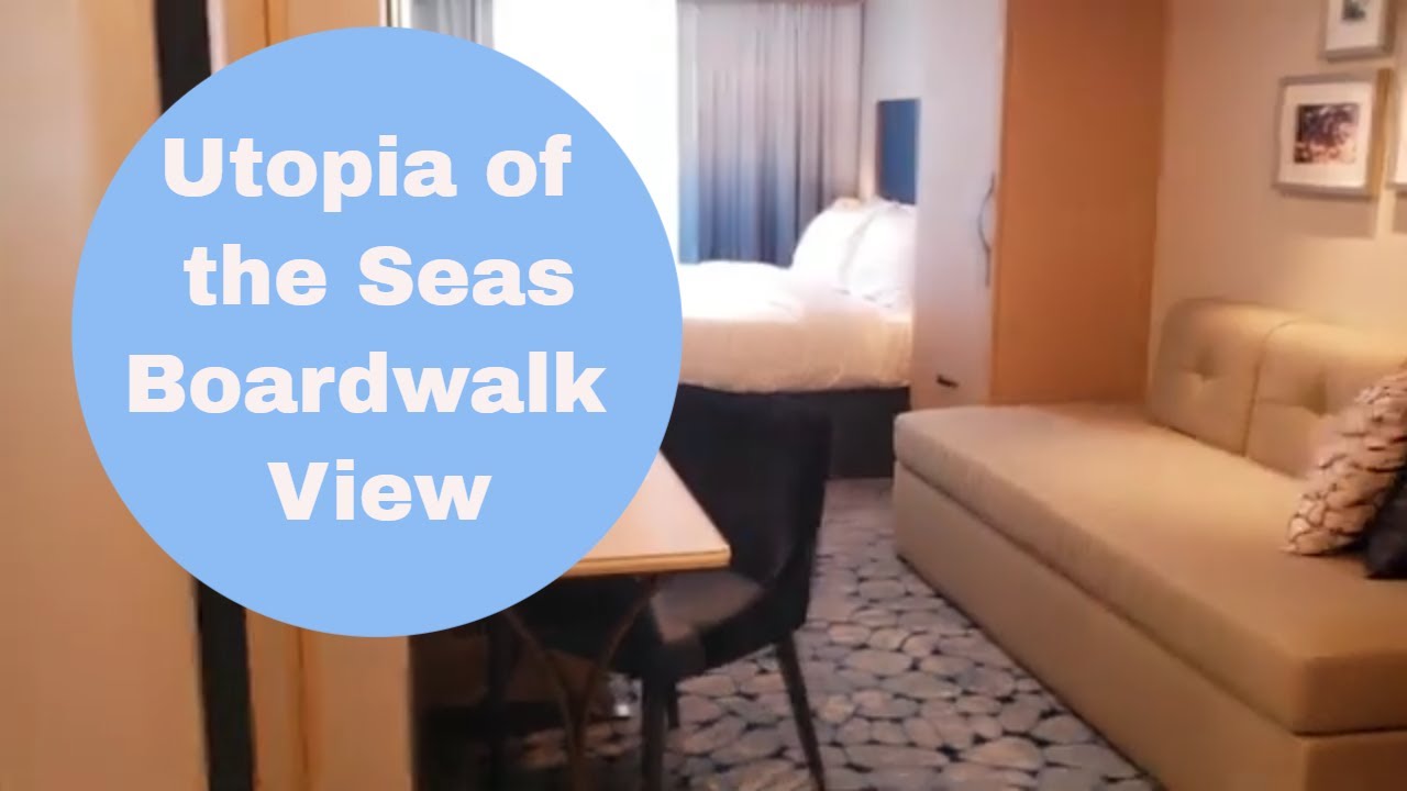Utopia of the Seas Boardwalk View Balcony Stateroom
