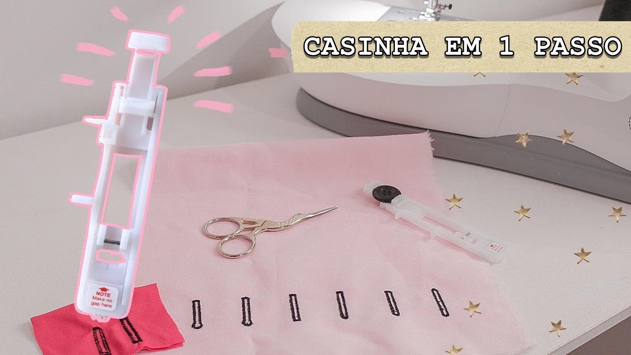 CASINHA DE BOTÃO -Singer Confidence 7640