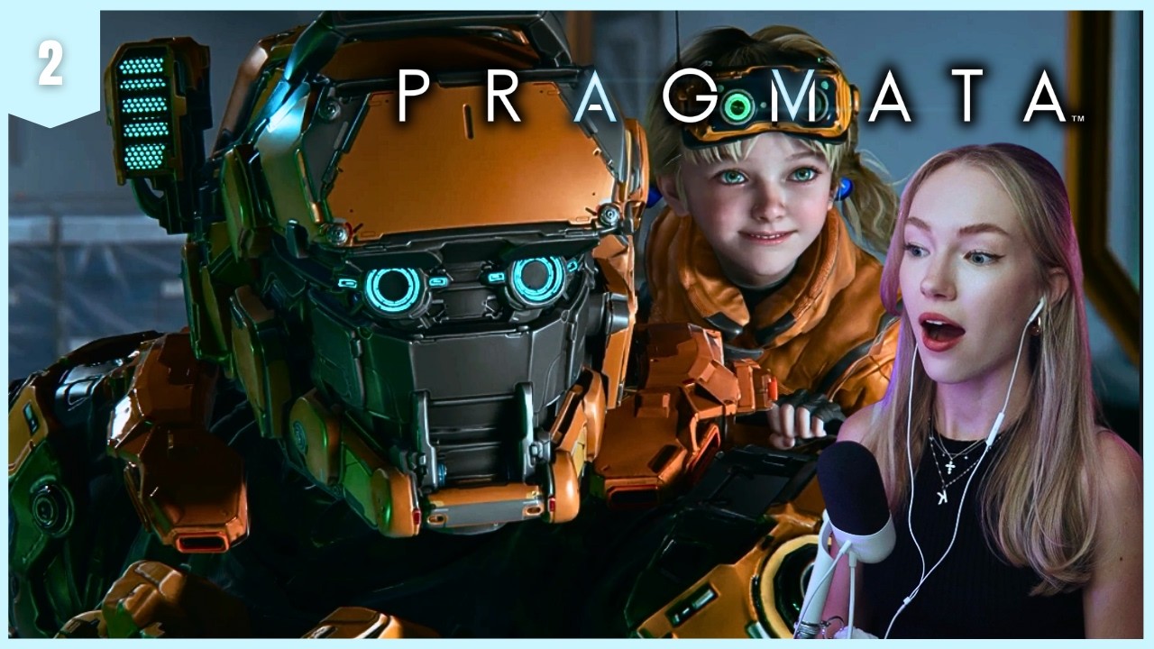 Гигантские роботы-младенцы пугают | PRAGMATA полное прохождение, часть 2