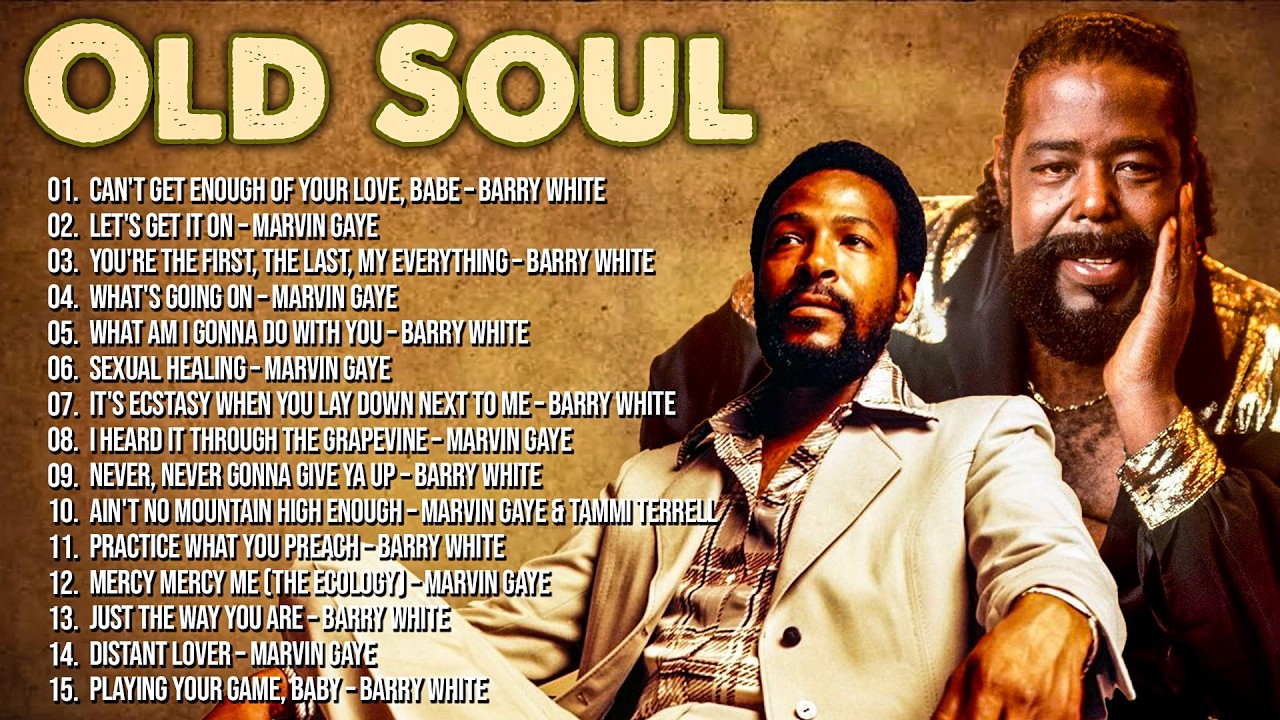 The Kings of Soul: Barry White & Marvin Gaye | Best Timeless Love Songs (HD)