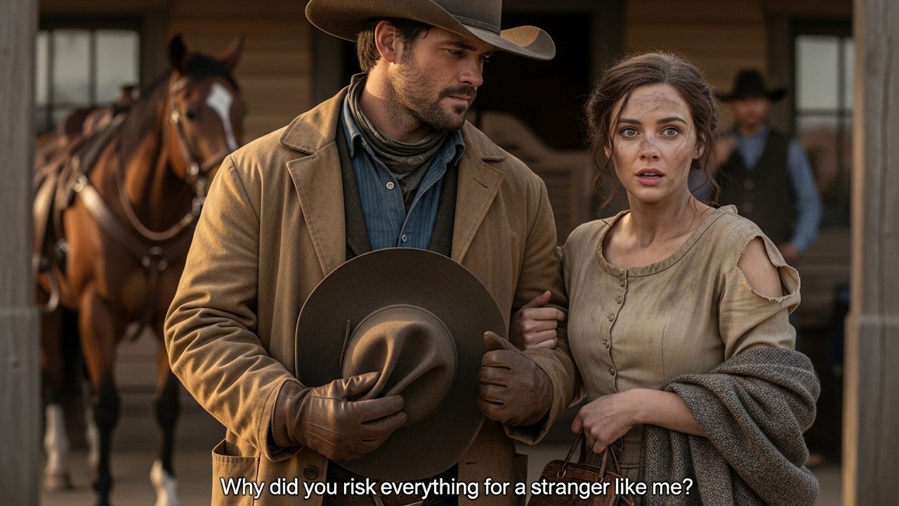 A Cowboy Defended Her Honor In A Saloon, She Said,Why Did You Risk Everything For A Stranger Like Me