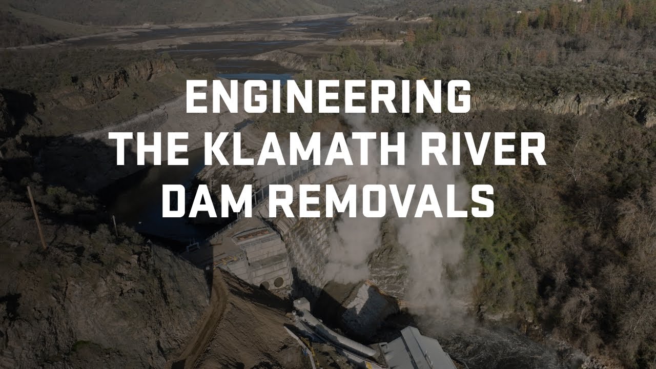 How Engineers Decommissioned Four Dams Along the Klamath River