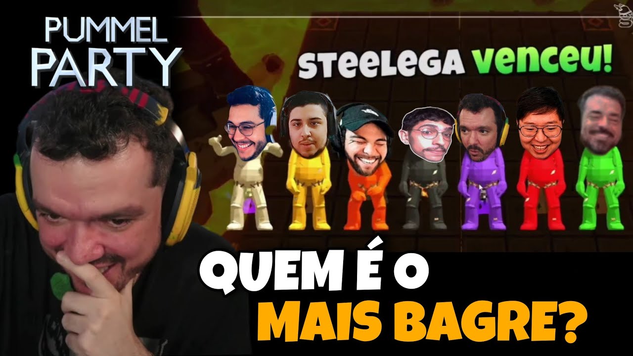AGORA É CADA UM POR SI! 😂 | Pummel Party com Gaulês e a Tribo