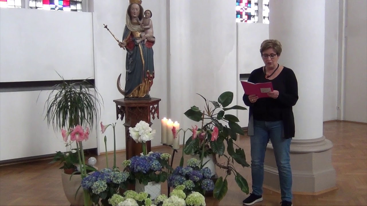 Alexianer Liebfrauenschule M&uuml;lhausen, Feriengru&szlig; aus der Kapelle