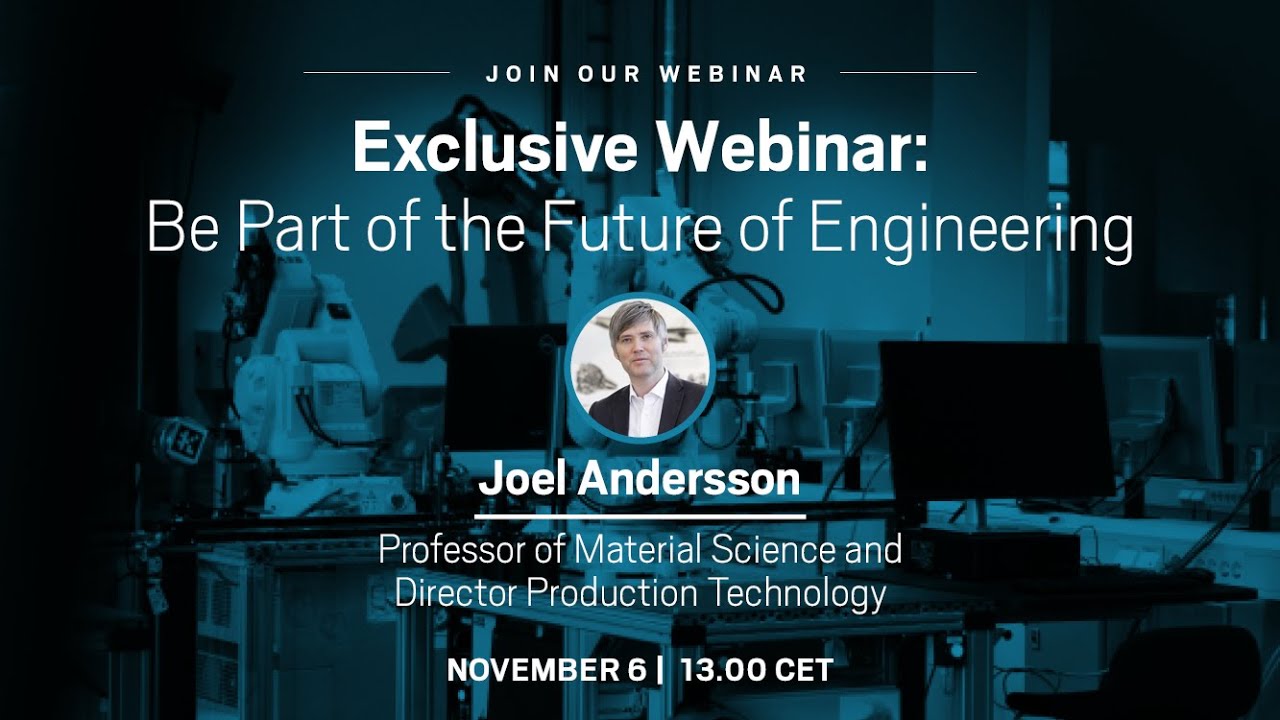 Study Engineering in Sweden | Work-Integrated Learning at University West with Prof. Joel Andersson