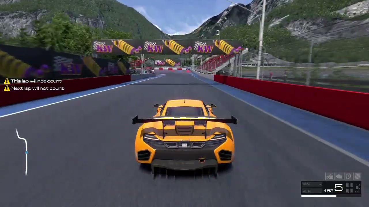 RaceRoom Racing Experience 2026 Mclaren MP4-12C GT3 What a beast.