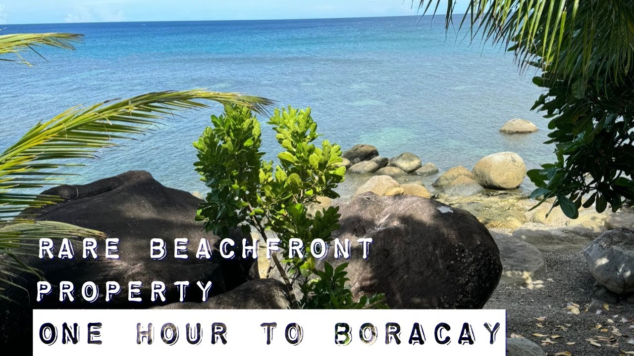 Rare Beachfront Opportunity 1 hr to Boracay Island 🏝️