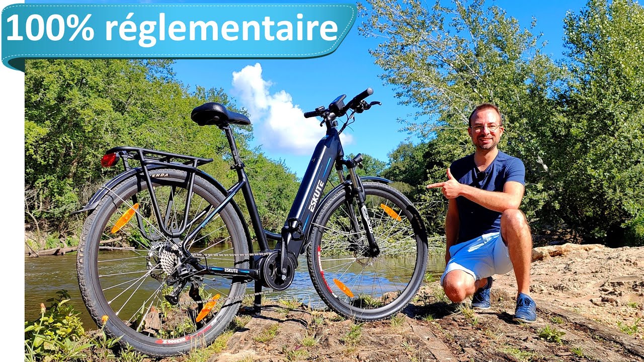 ESKUTE Polluno Pro - Un vélo électrique 100% réglementaire