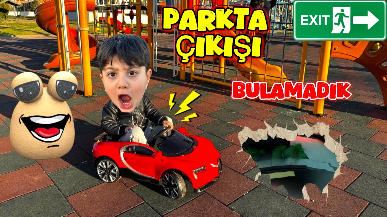 POYRAZ GELDİĞİ PARKTA POU NUN TUZAĞI İLE KARŞILAŞTI ! &Ccedil;IKIŞI BULAMADI