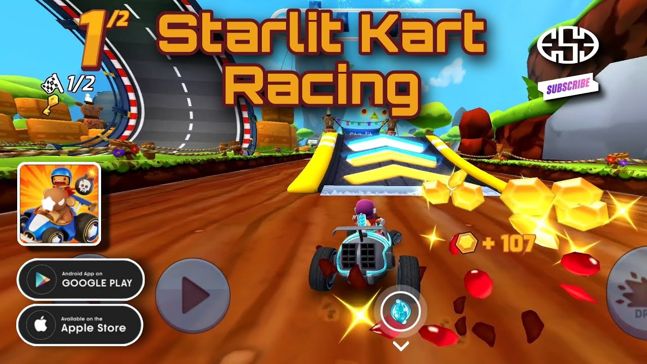 Starlit Kart Racing Android Gameplay