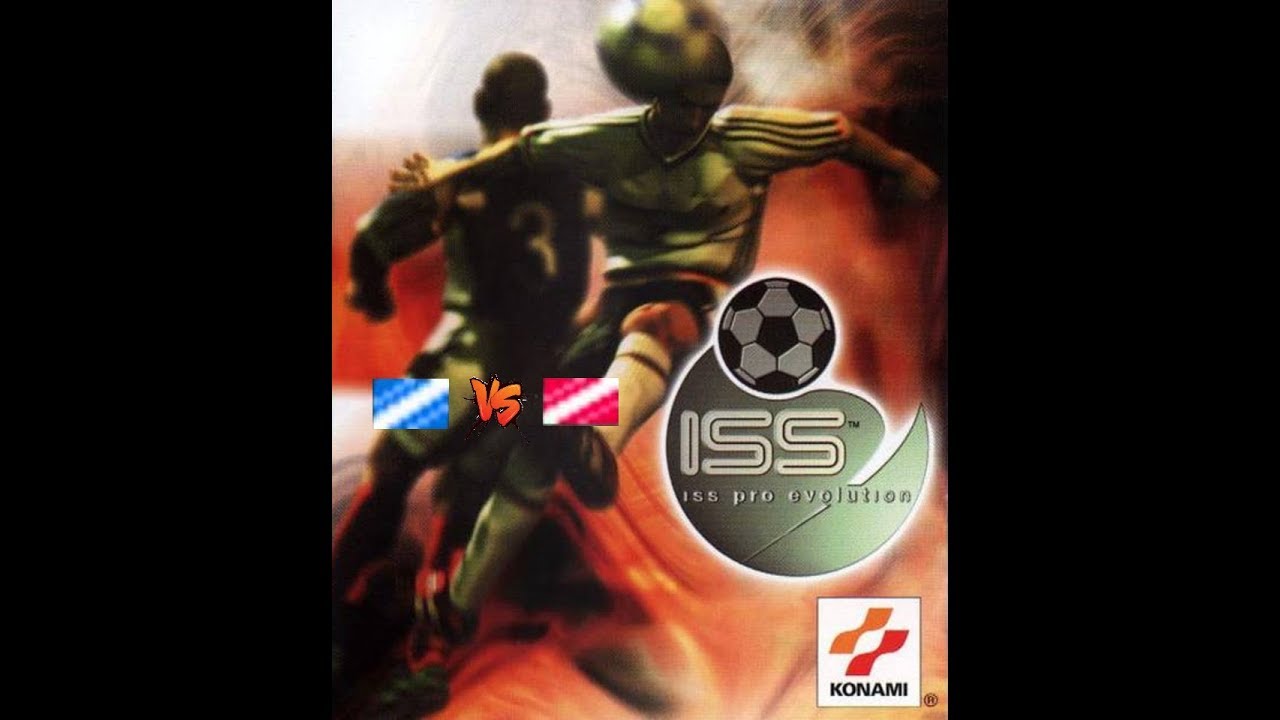 ISS Pro Evolution - Allstar Match -  Euro All Stars vs World All Stars (PS1 / PSX)