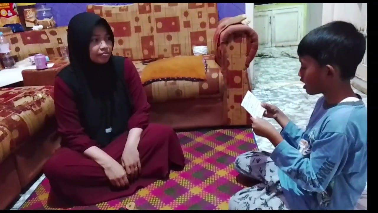 Tugas Bahasa Indonesia menjadi REPORTER an. Muhammad Qahtan kls 3 
