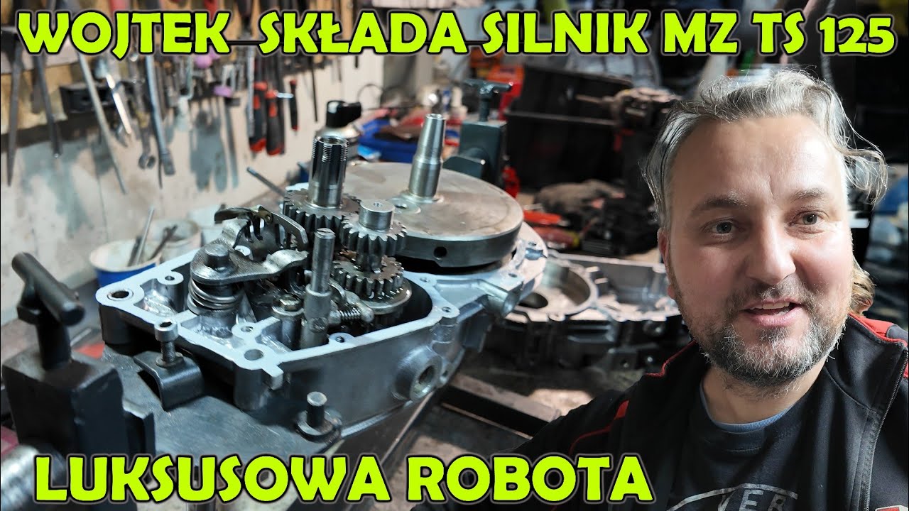 Zaczynamy wielkie składanie MZ TS 125 😃👍 *MZ TS 125 na licytację Rajdu Koguta* ☺️☺️