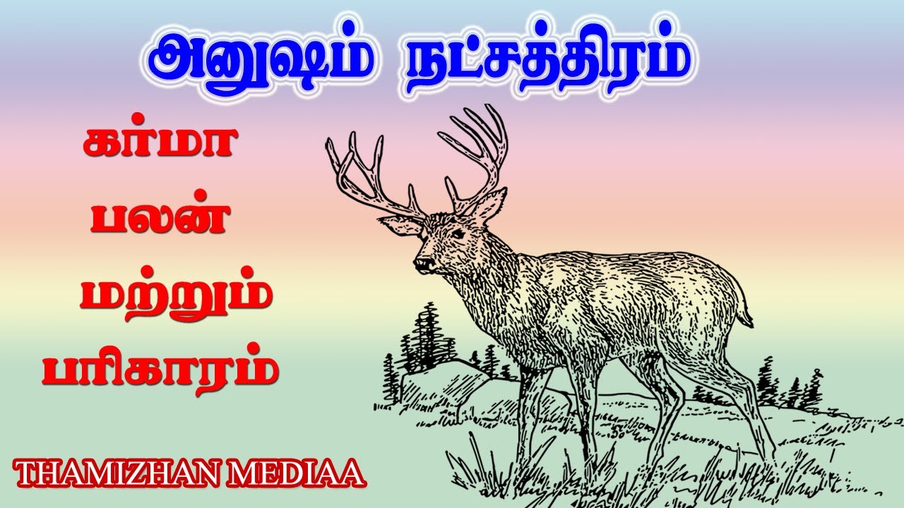 Anusham  Nakshatra Characteristics (அனுஷம்) | Anusha natchathira karma palan  and Remedies