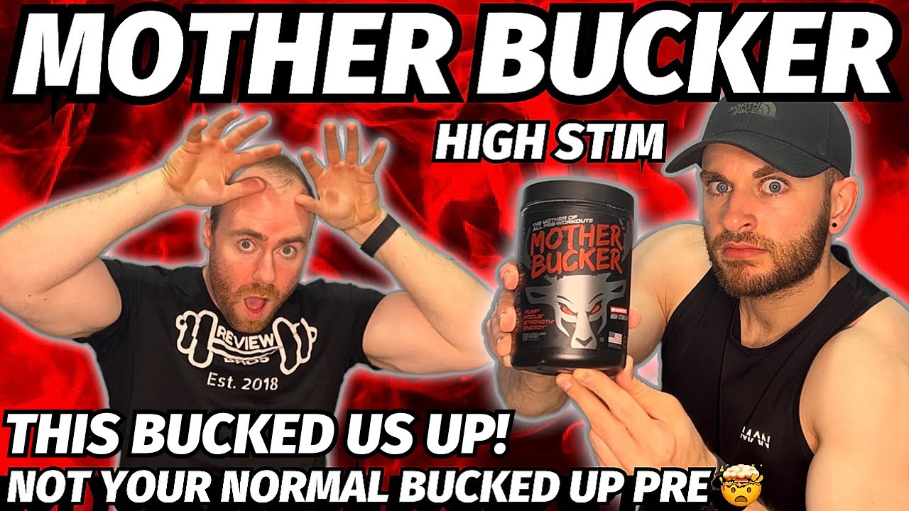 THIS IS BUCKING STRONG 🤯 | MOTHER BUCKER PRE WORKOUT REVIEW | BUCKED UP SUPPS (Deery me!🦌)