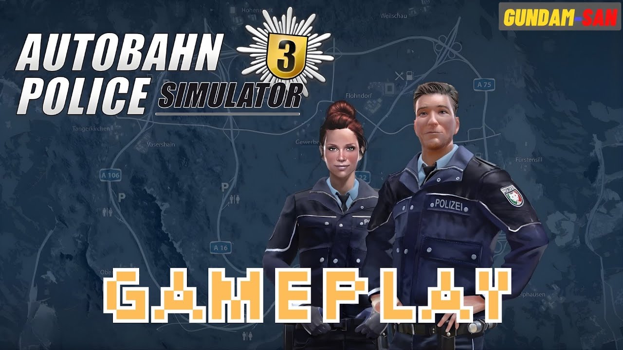 Autobahn Police Simulator 3 ГЕЙМПЛЕЙ ПК
