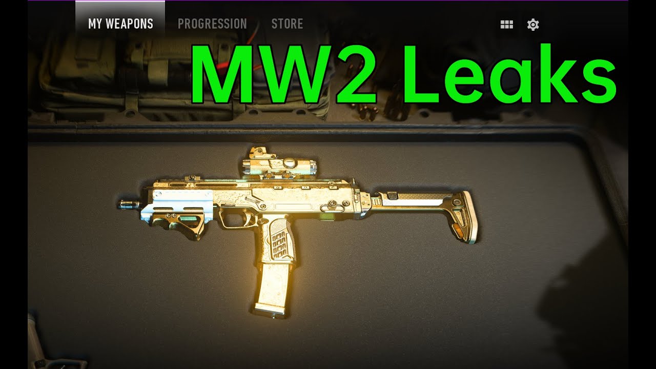 Modern Warfare 2 Leaks Blueprints