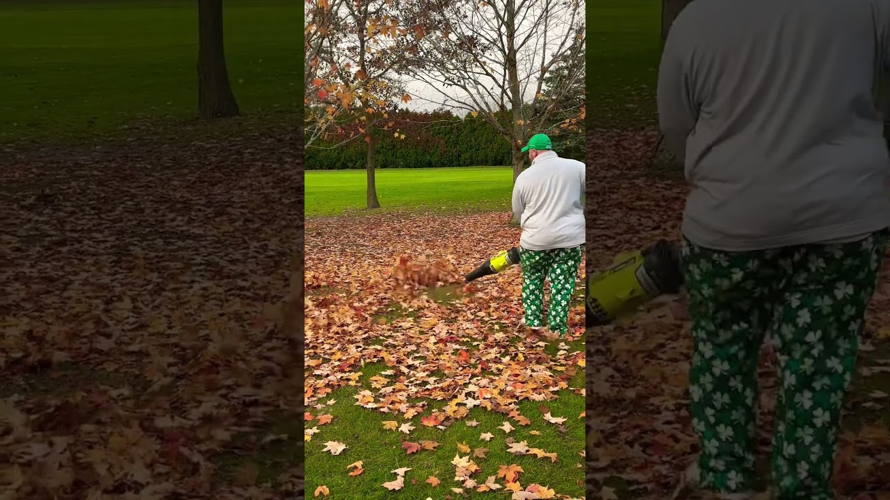 Golf in Michigan! 🍁 🔥