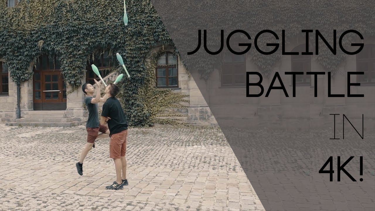JUGGLING BATTLE in 4K!