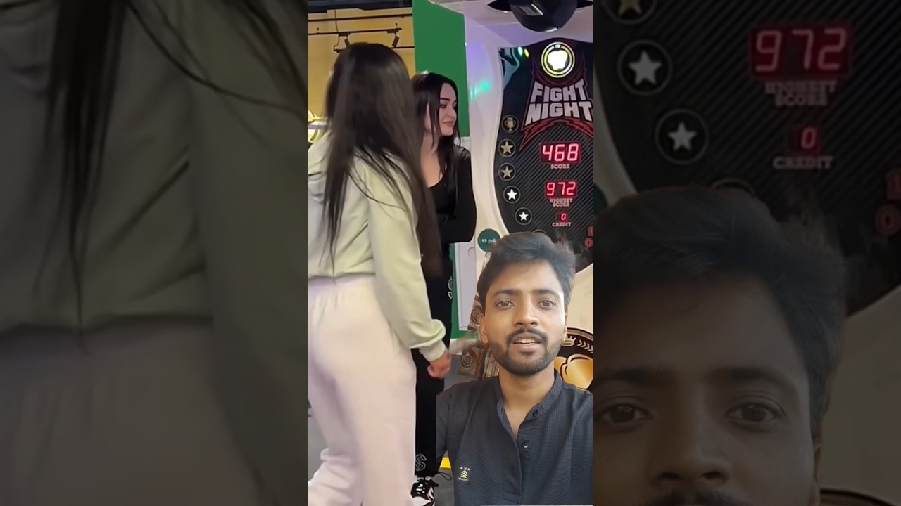 Ladki Ne Punch Machine Tod Di 😱