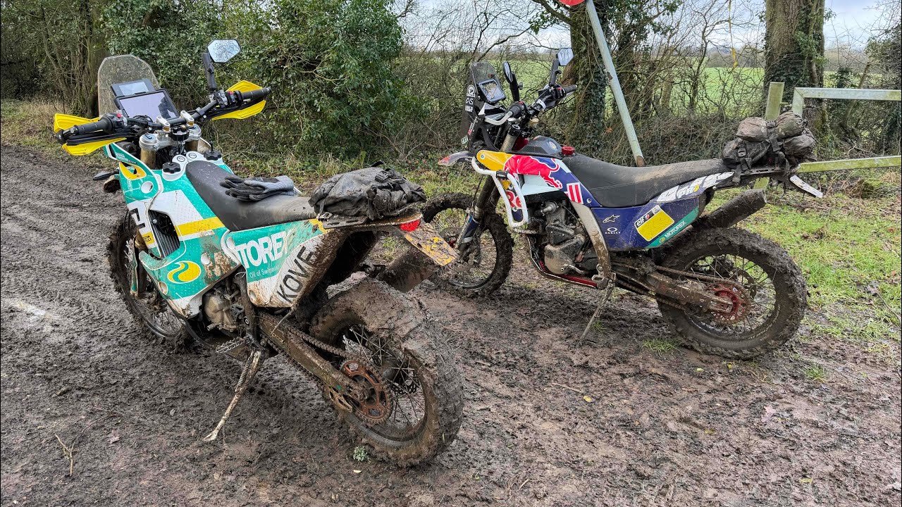 One Day, One Bike: The Ultimate Wet Weather KOVE 450 Rally Test