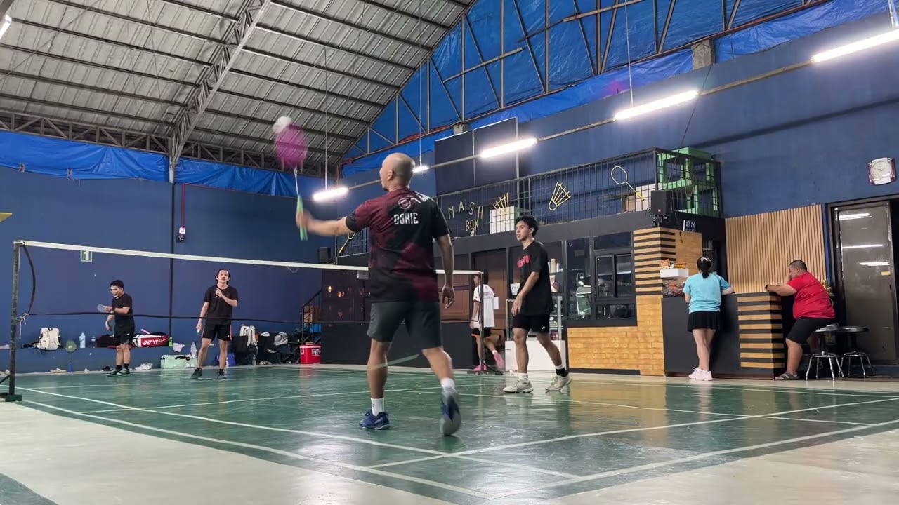 Badminton Game (Smashbox - 02/21/2026) Art and Kiko vs Dokie and Josh SET 1