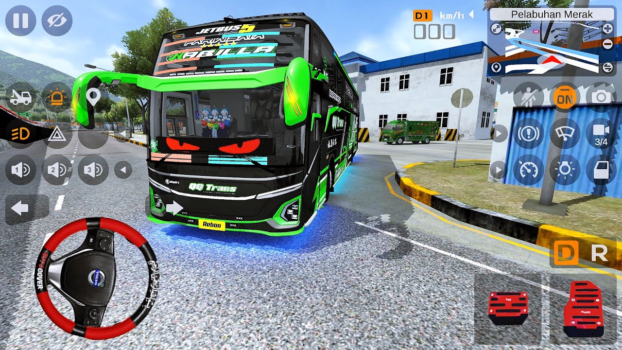 Bus Nabilla QQ Trans Ketemu Maudi Langsung Main Adu Basuri 24 Not