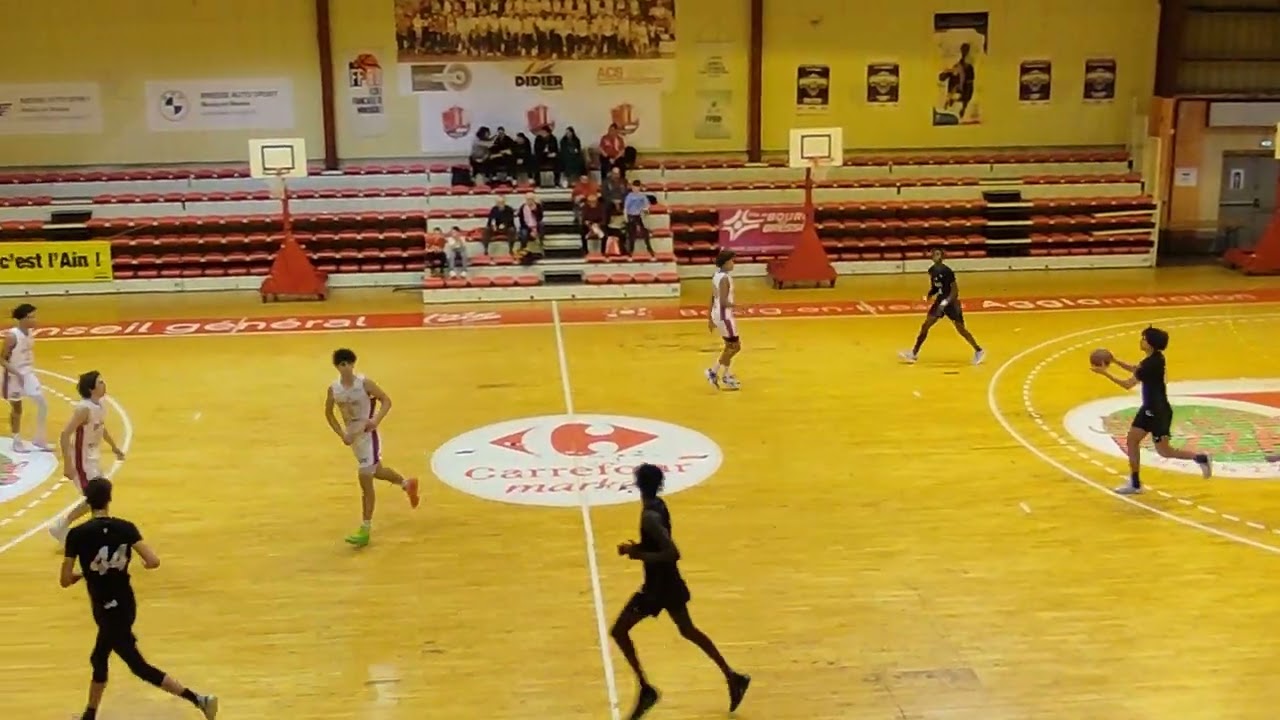 JL Bourg vs ASVEL U18 &2 28-01-2024 4e quart temps