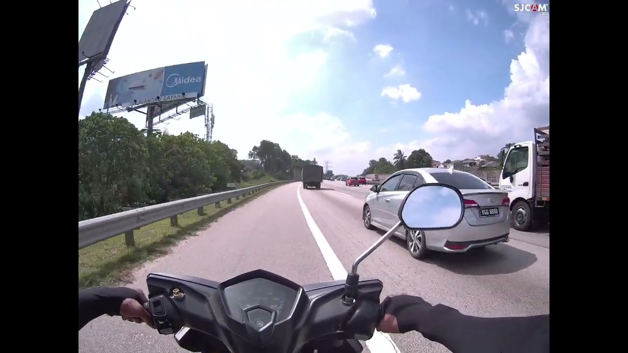 SJCAM C300 Ride 14.2.26 pm | PLUS Rawang - NKVE Kota Damansara
