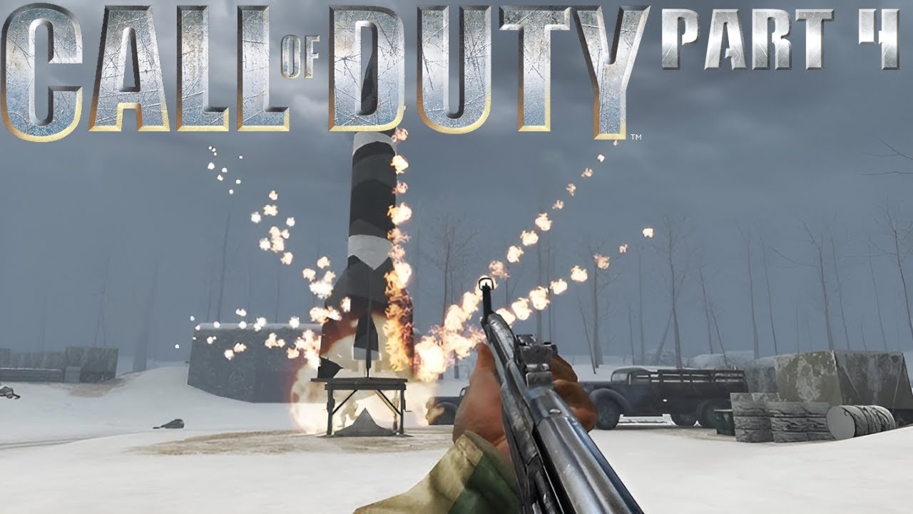 I 100% COMPLETED Call Of Duty!!! (Call Of Duty (2003) Part 4)