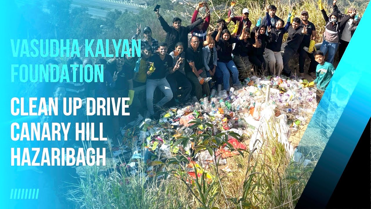 Restoring the Beauty of Canary Hill 🏞️ | Vasudha Kalyan Clean-Up Mission | Hazaribagh