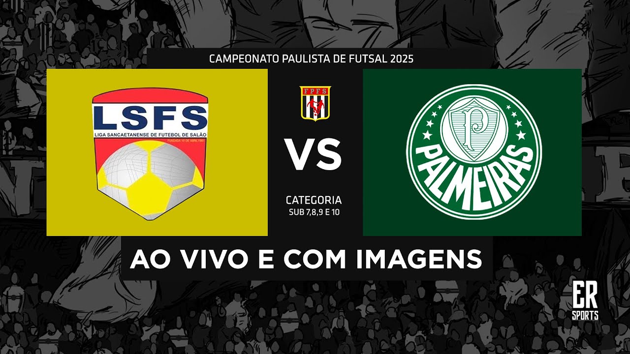 Liga Sancaetanense x Palmeiras - SUB 7 | 02/08/2025 | AO VIVO | Campeonato Paulista A1