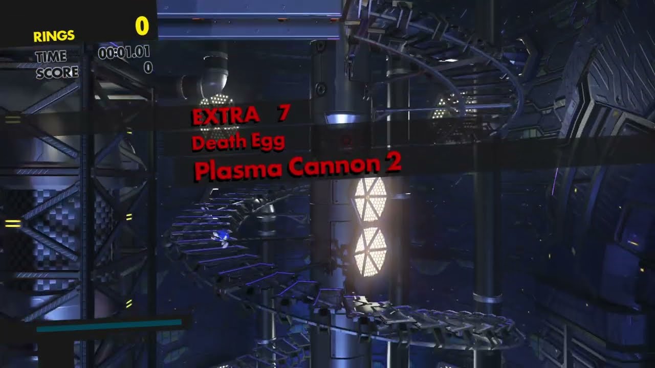Sonic Forces (PS4) Playthrough: Extra 7 Plasma Cannon 2 (Time Attack) Mission (Modern Sonic)