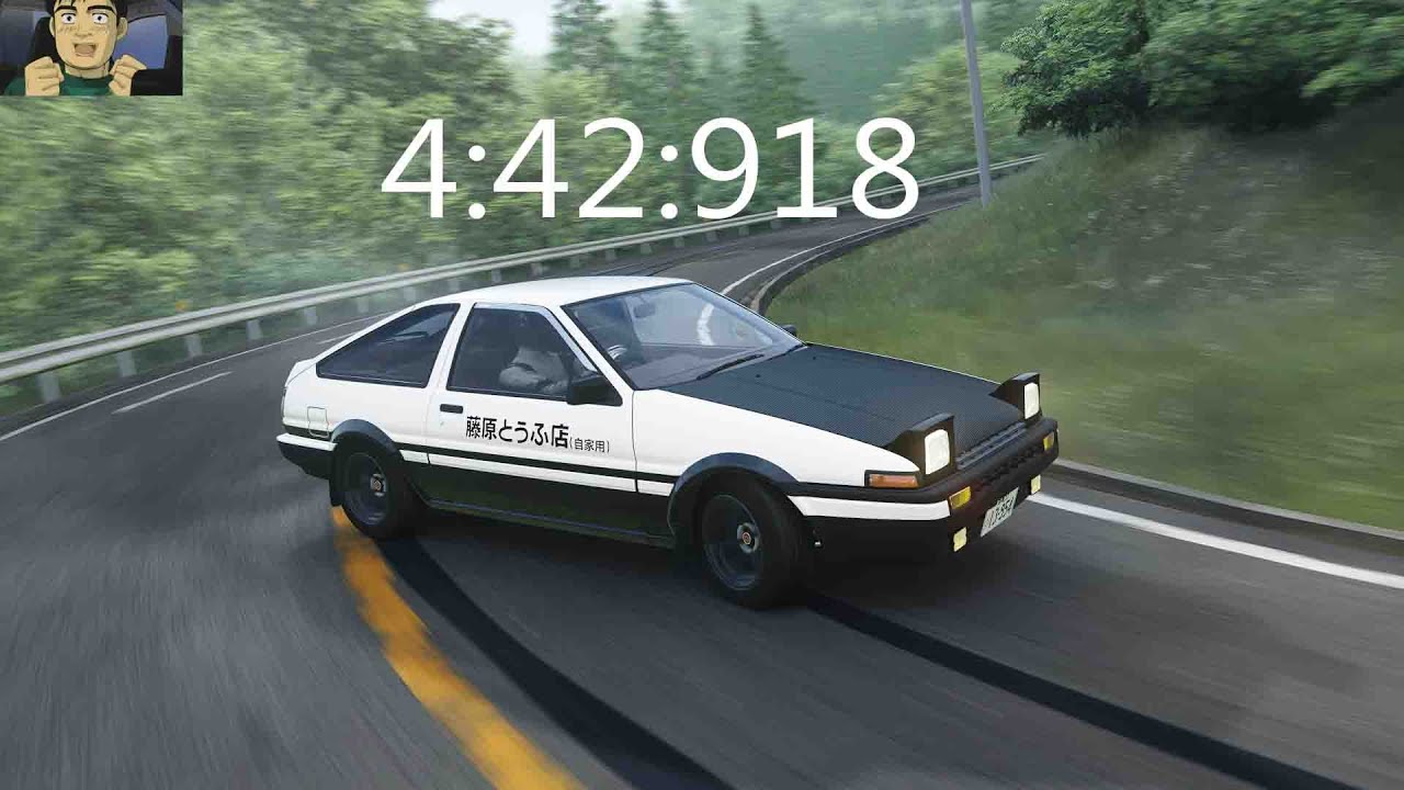 4:42:918 x PK Akina x Ae86 Tuned x Assetto corsa